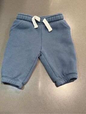 Toddler Navy Blue Fleece Jogger Pants